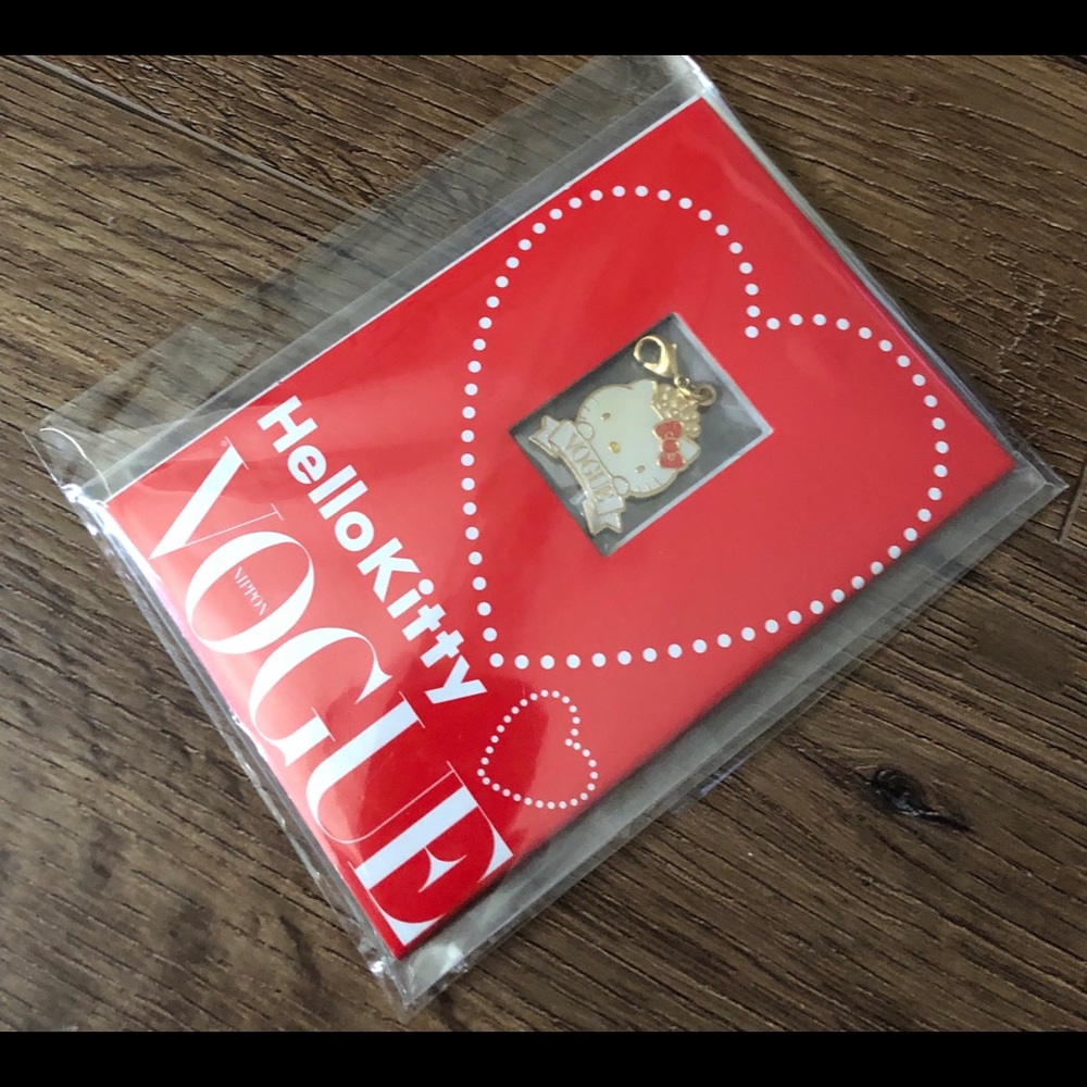 HELLO KITTY-RARE, Imported (NWT) VOGUE Magazine CHARM